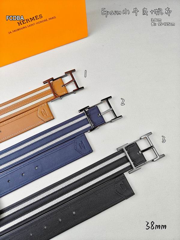 Hermes belt 38mmX95-125cm 8L87